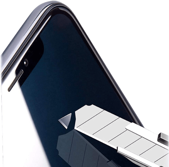 カッターテストをクリア済みリキッドハック