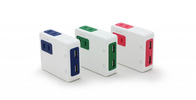 usb付コンセント電源タップ