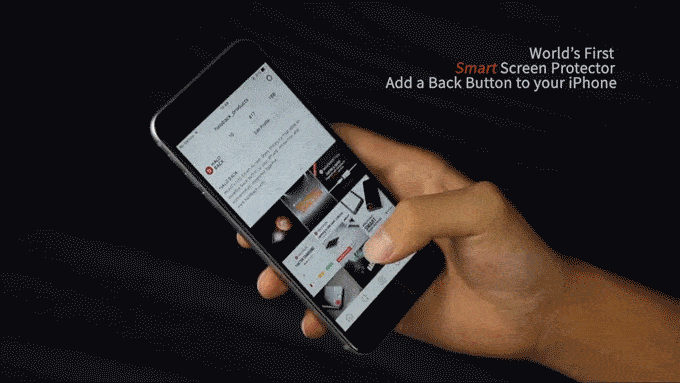 HaloBackを使うとiphoneの片手操作が超絶便利に