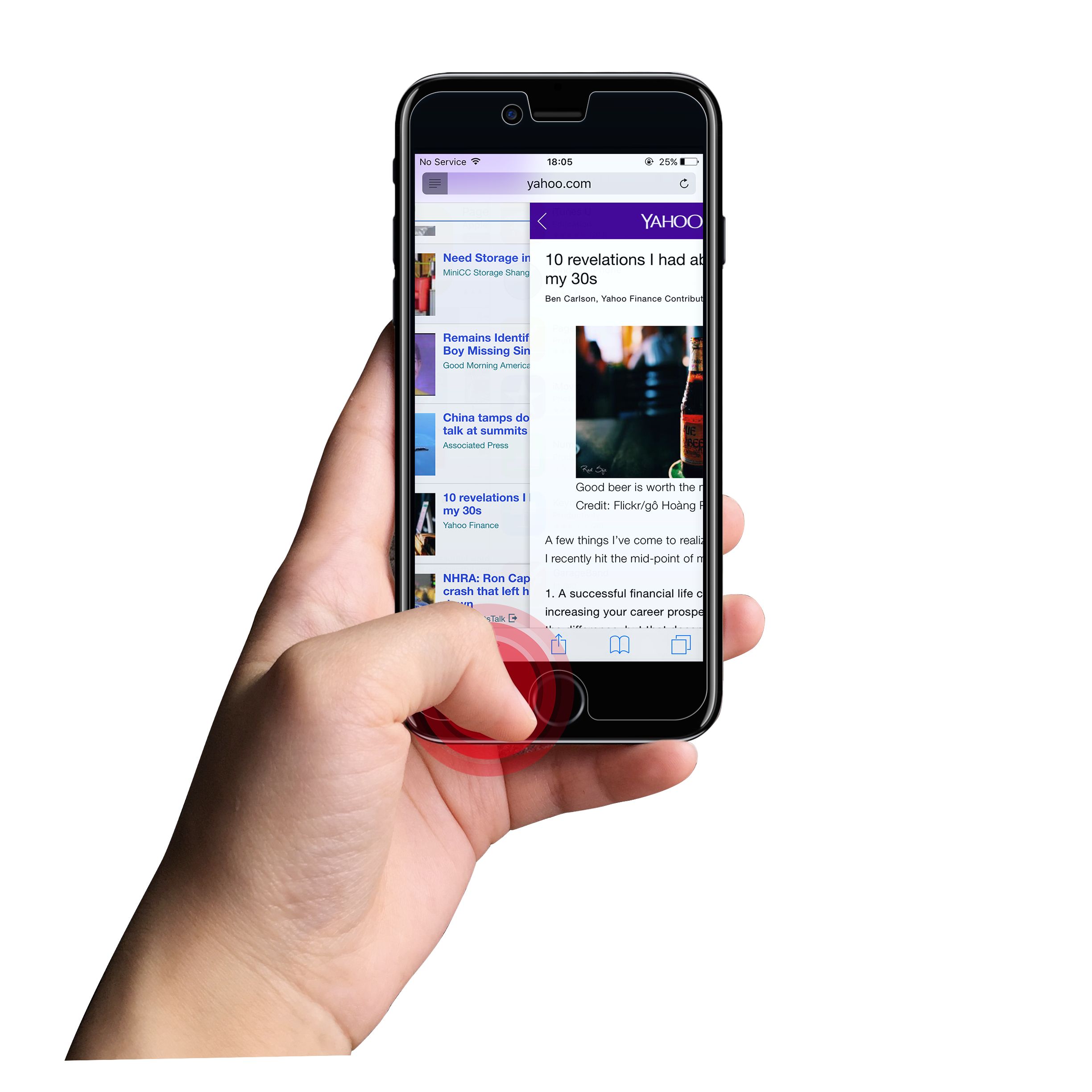 iPhoneを便利にする液晶保護フィルムのヘイローバックの画像6