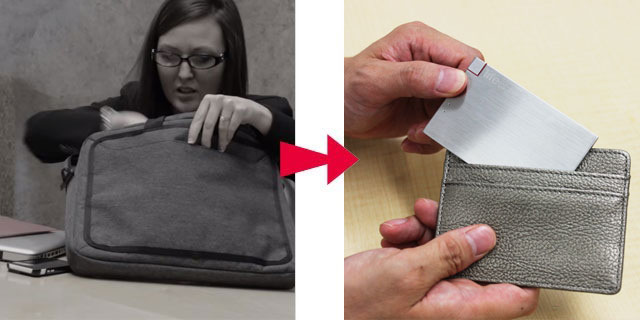 薄型スマホバッテリーのライフカードの画像11