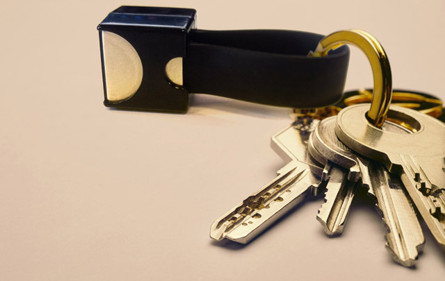 スマホ充電ができるキーアクセサリーnipperの画像