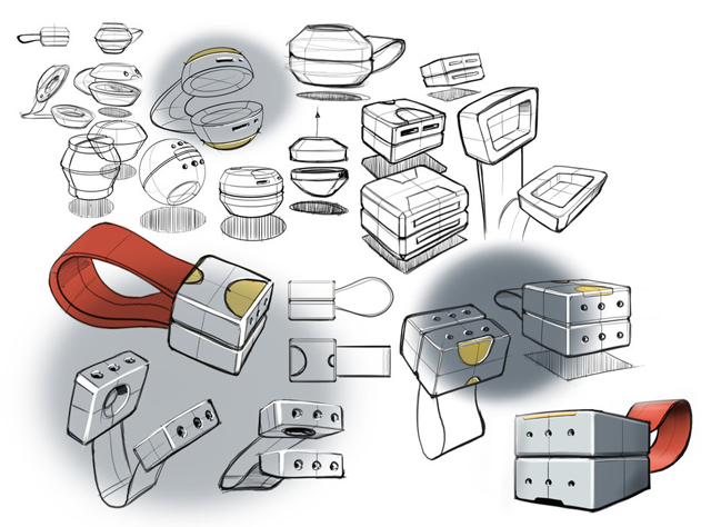 スマホ充電ができるキーアクセサリーnipperの画像