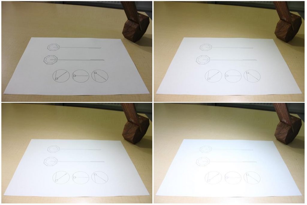 4段階調光できるLEDライトoctagonone