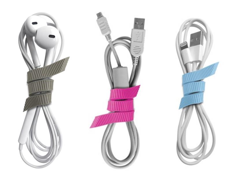 リボン型のケーブルオーガナイザー「UNTIE 5」