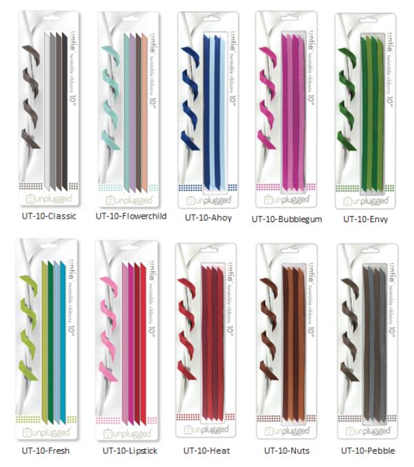 リボン型のケーブルオーガナイザー　ロングタイプ「UNTIE 10」全10種類